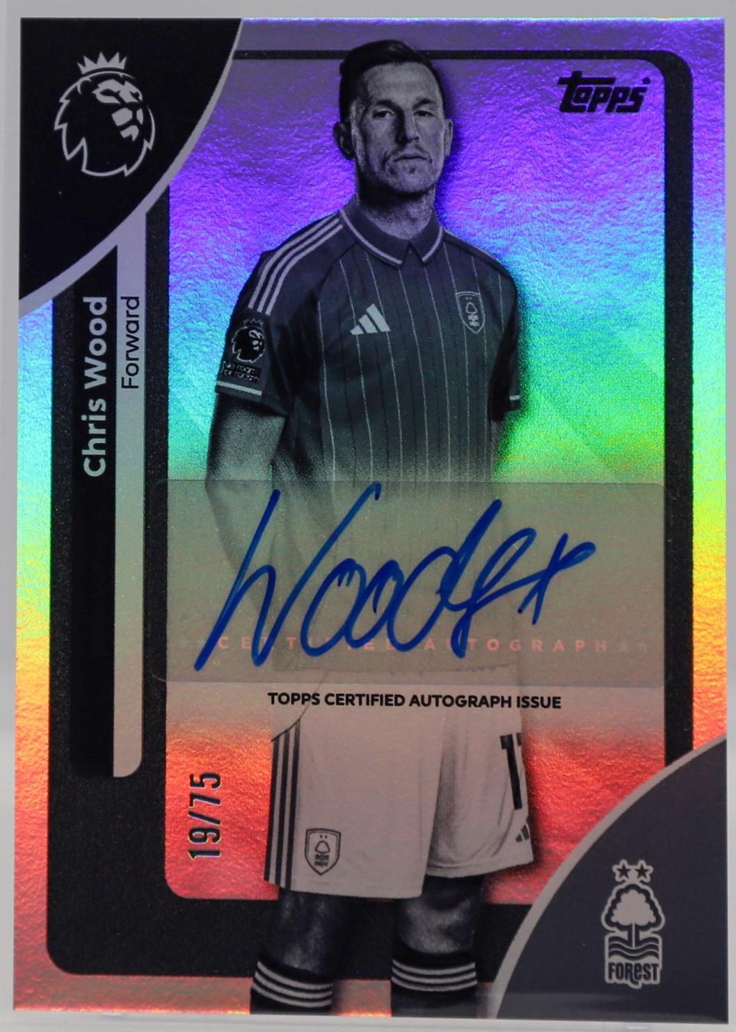 Chris Wood [Black White Rainbow] #AC-CW