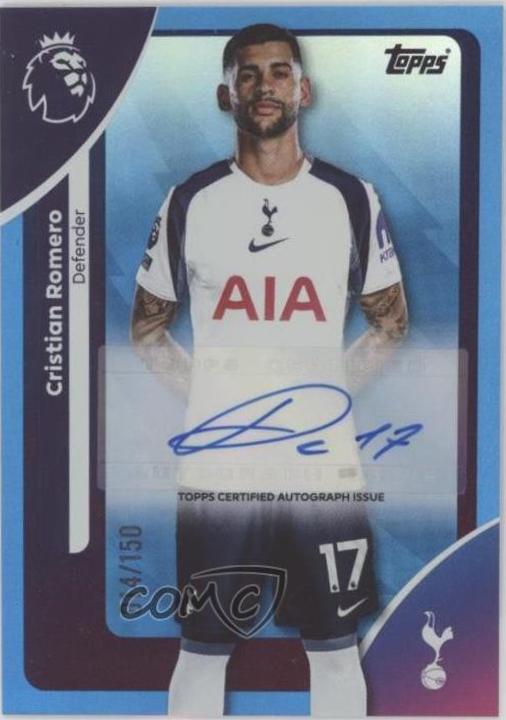 Cristian Romero [Blue Rainbow] #AC-CRO