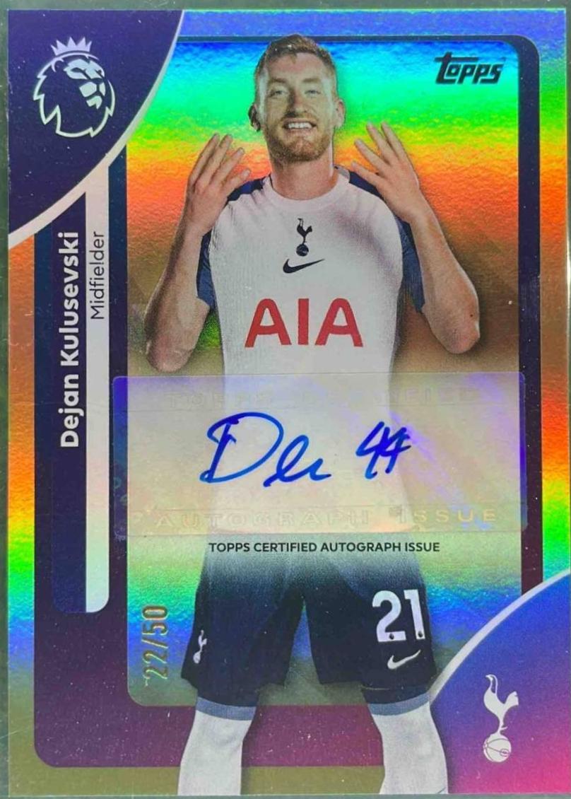 Dejan Kulusevski [Gold Rainbow] #AC-DK