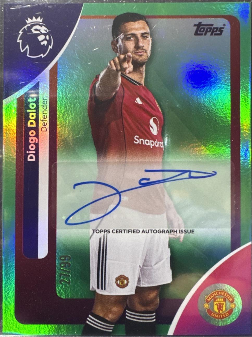 Diogo Dalot [Green Rainbow] #AC-DD