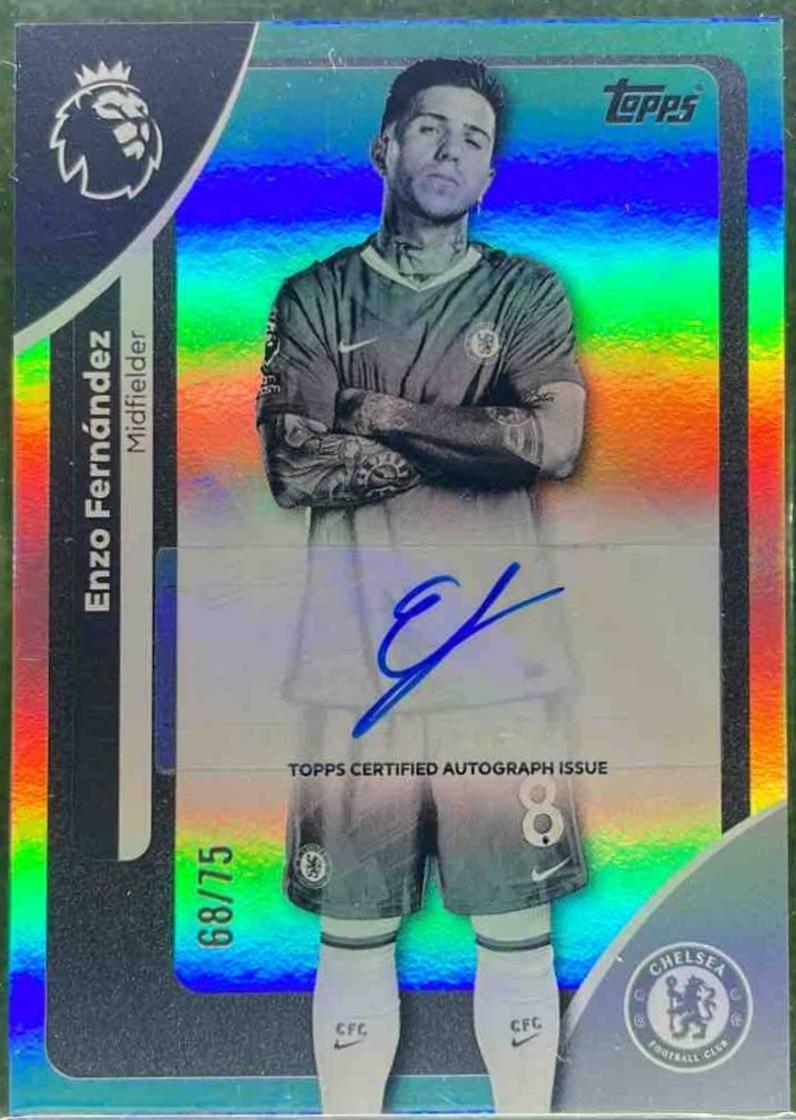Enzo Fernandez [Black White Rainbow] #AC-EF