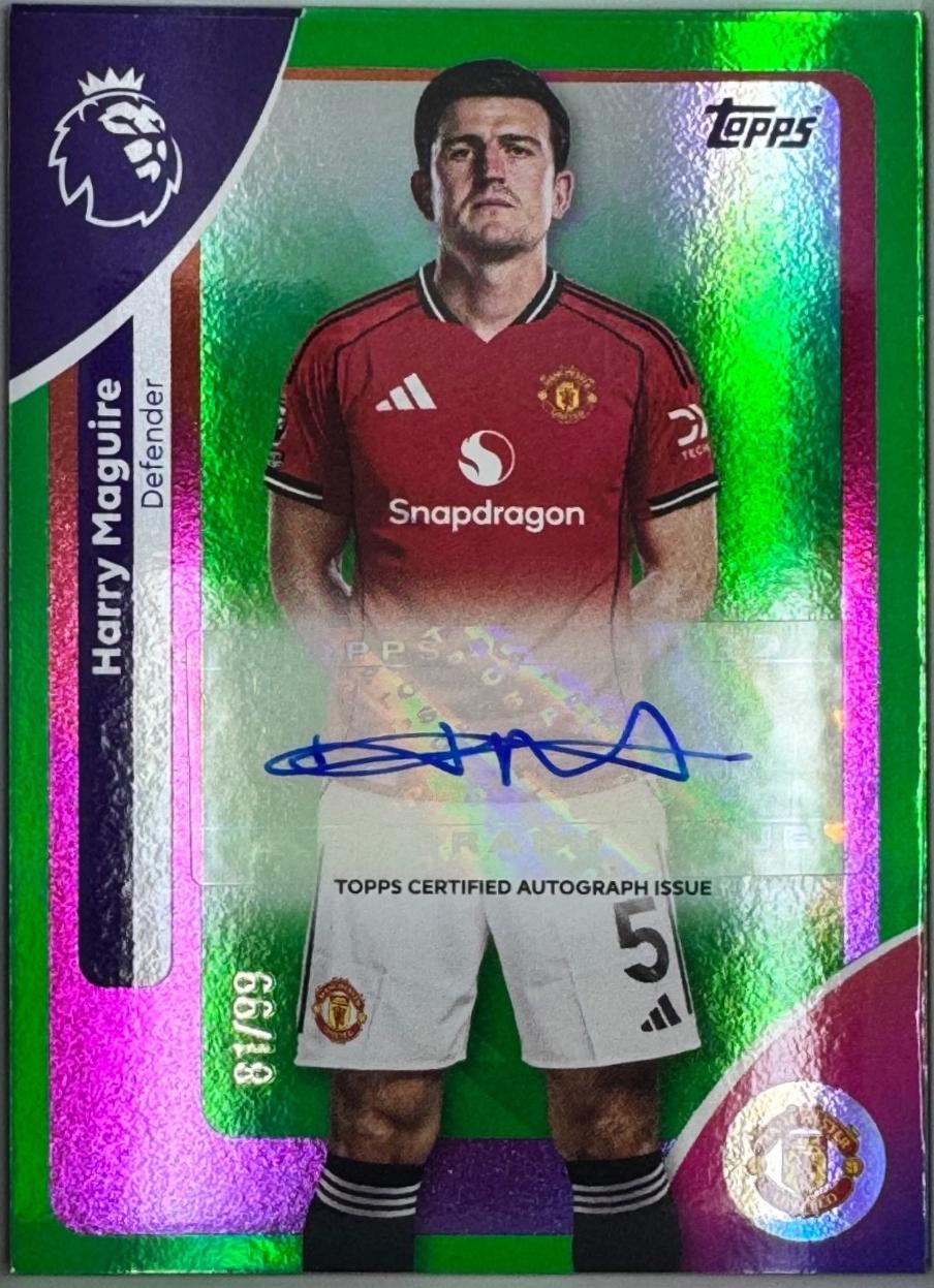 Harry Maguire [Green Sparkle] #AC-HM
