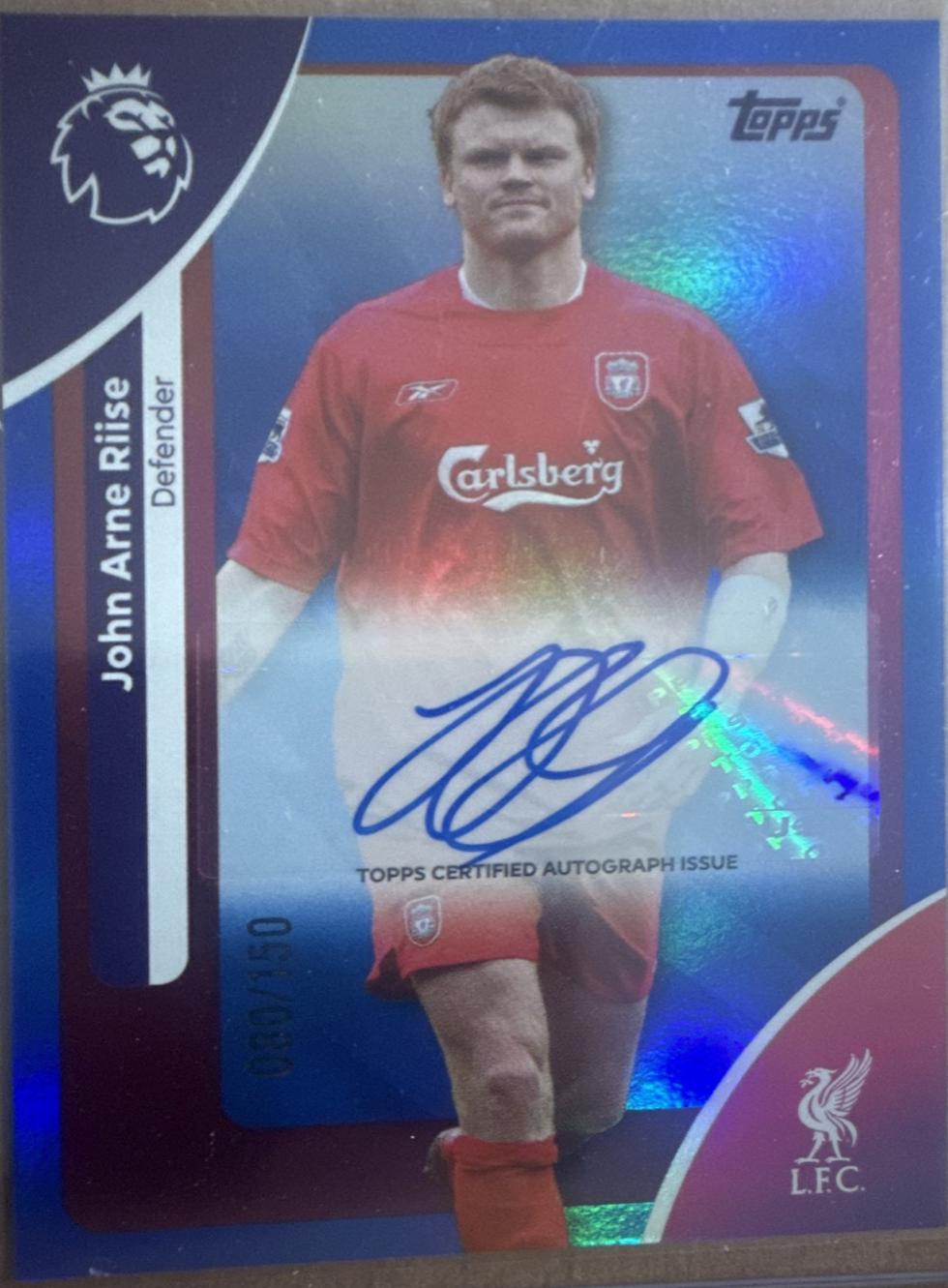 John Arne Riise [Blue Rainbow] #AC-JAR