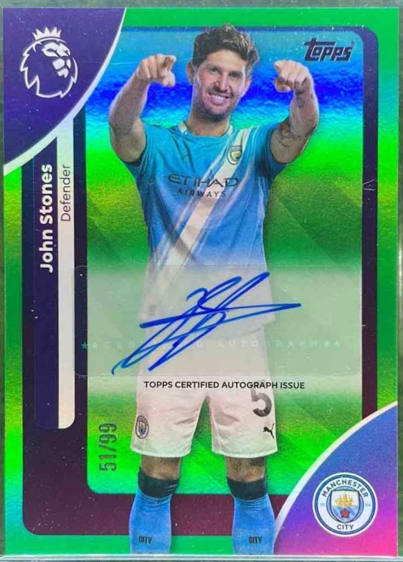 John Stones [Green Rainbow] #AC-JSO