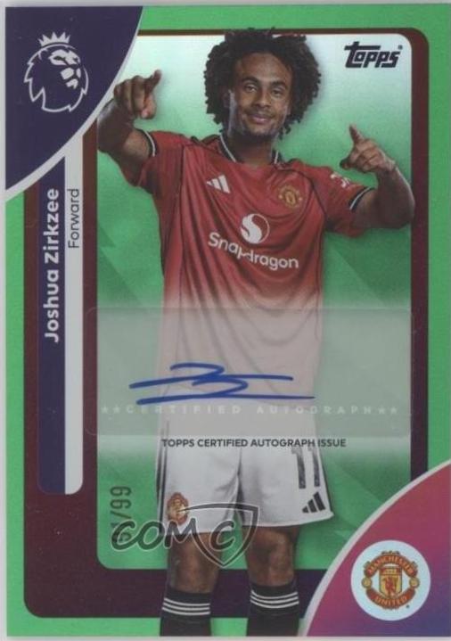 Joshua Zirkzee [Green Rainbow] #AC-JZ