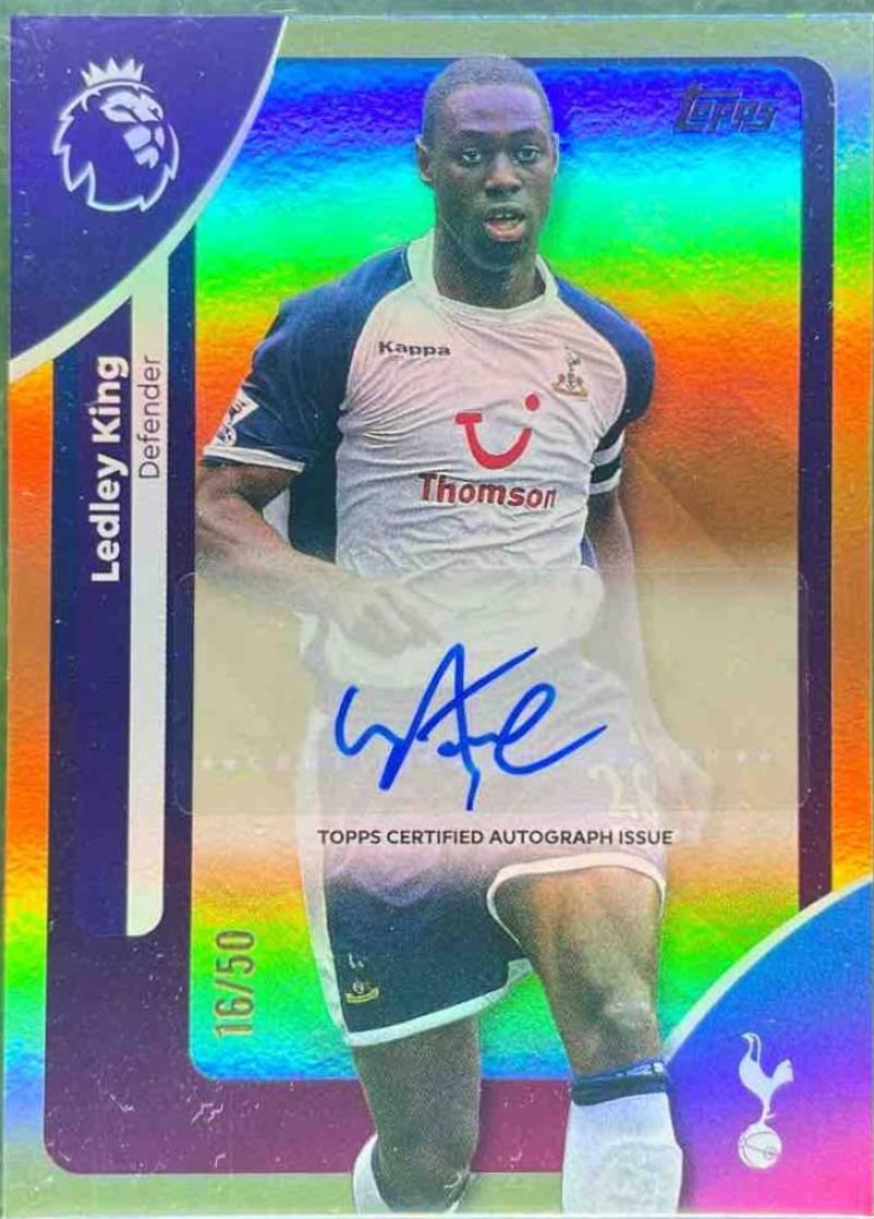 Ledley King [Gold Rainbow] #AC-LK