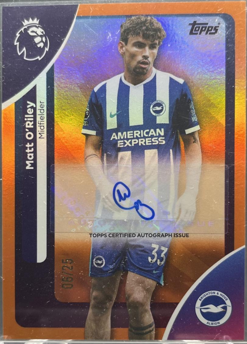 Matt O'Riley [Orange Rainbow] #AC-MO
