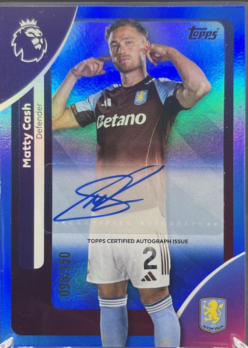Matty Cash [Blue Rainbow] #AC-MCA