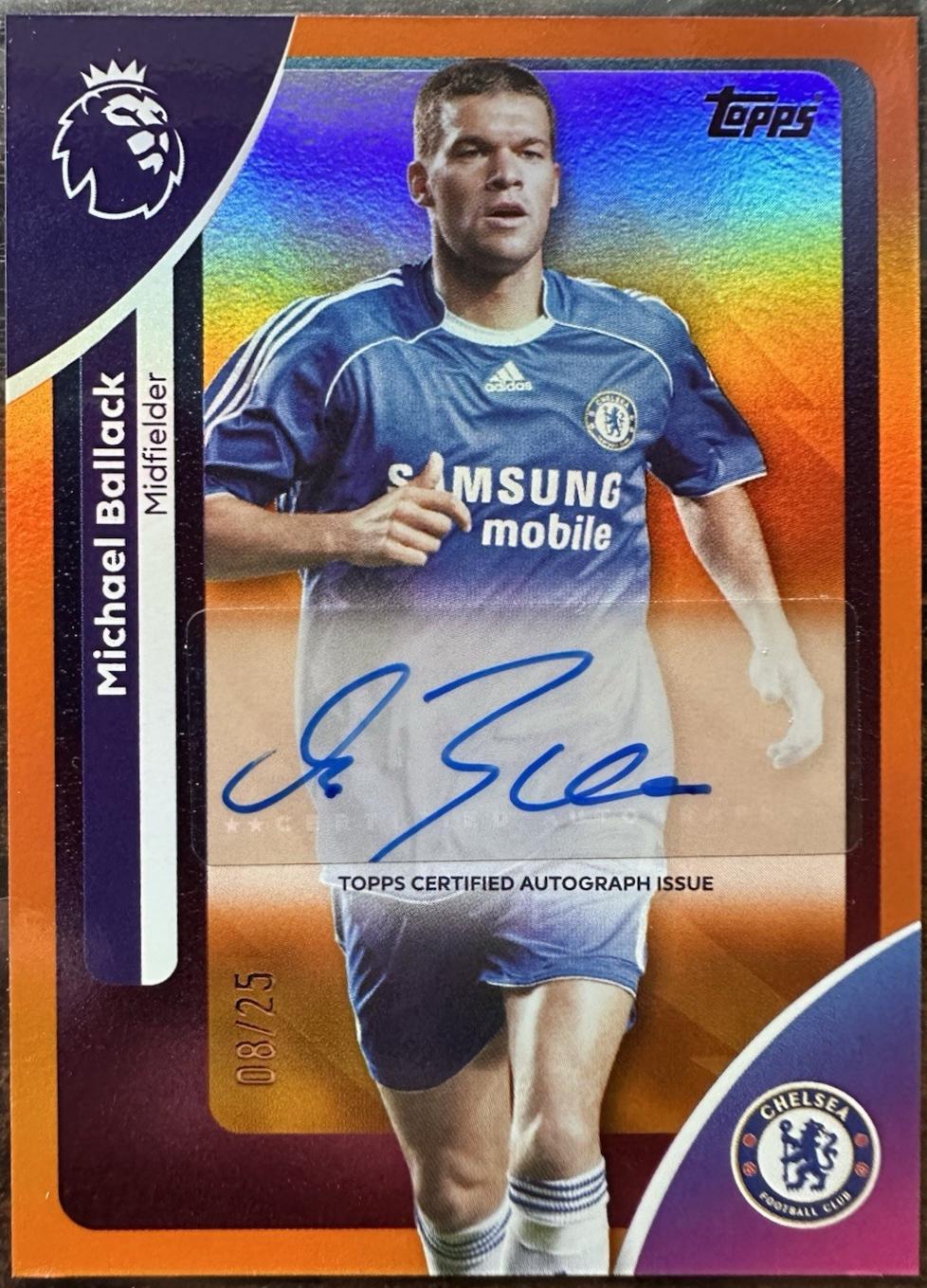 Michael Ballack [Orange Sparkle] #AC-MB