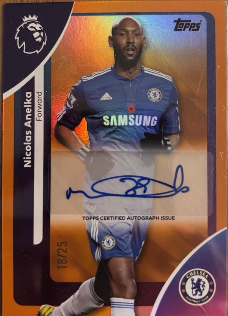 Nicolas Anelka [Orange Sparkle] #AC-NA