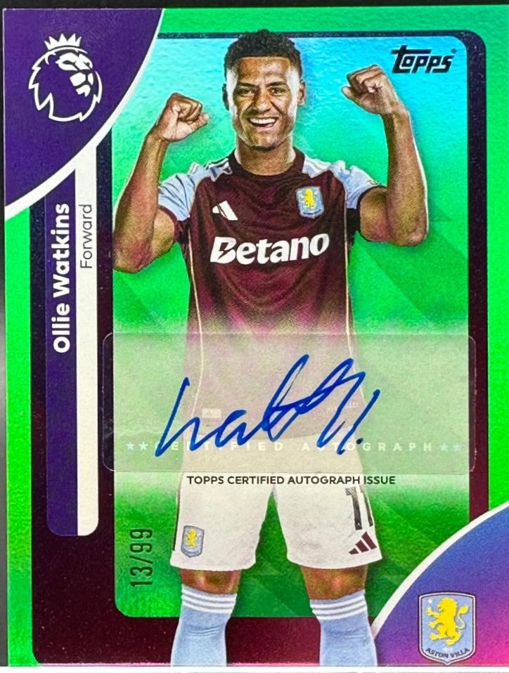 Ollie Watkins [Green Rainbow] #AC-OW