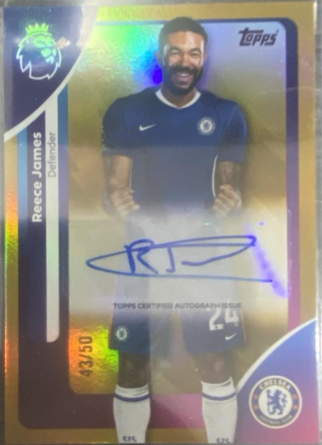 Reece James [Gold Sparkle] #AC-RJ