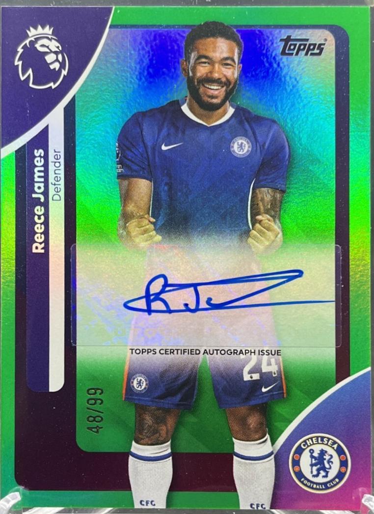 Reece James [Green Rainbow] #AC-RJ