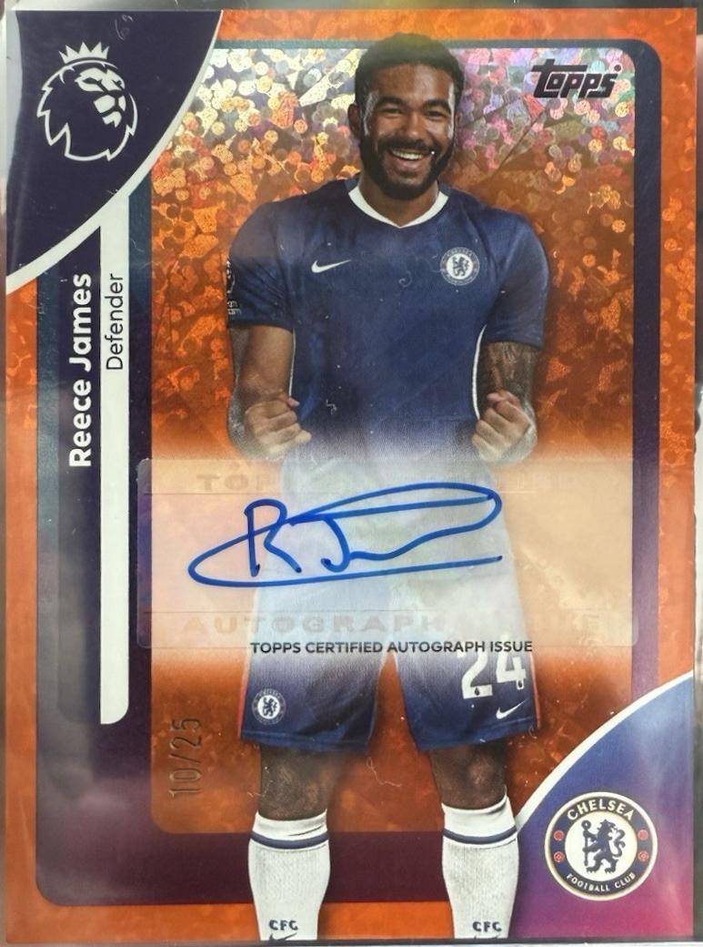 Reece James [Orange Rainbow] #AC-RJ
