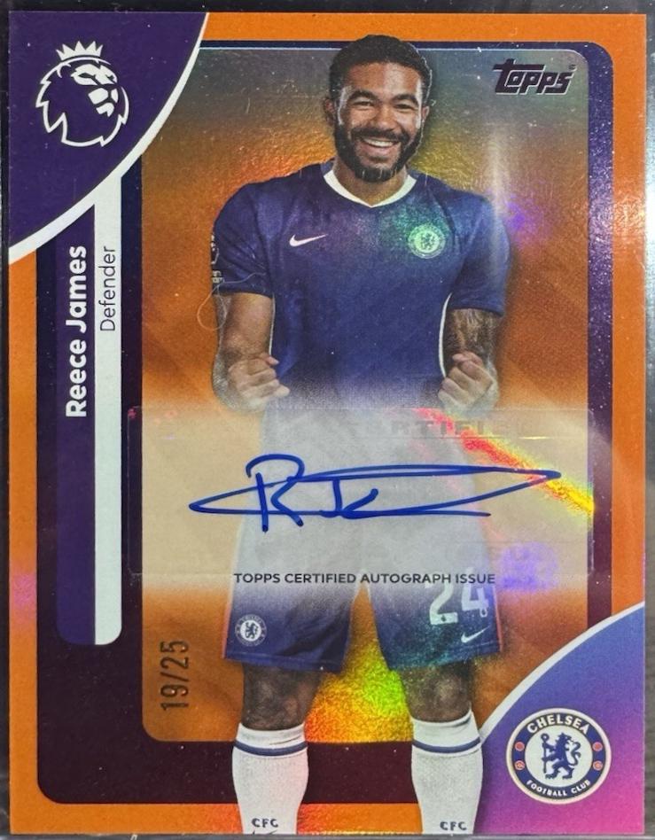 Reece James [Orange Sparkle] #AC-RJ