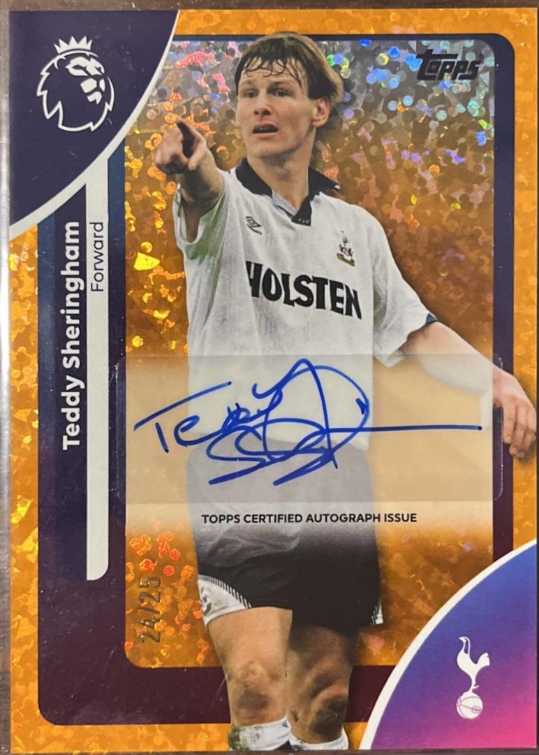 Teddy Sheringham [Orange Sparkle] #AC-TS