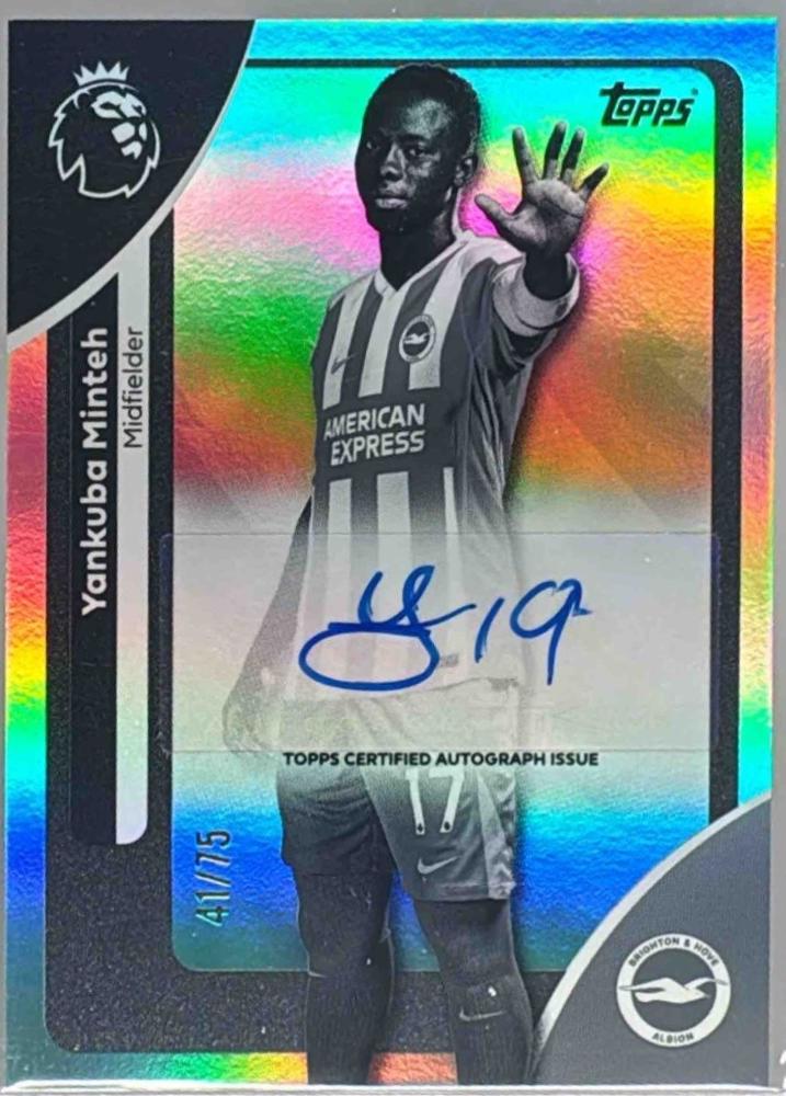 Yankuba Minteh [Black White Rainbow] #AC-YM