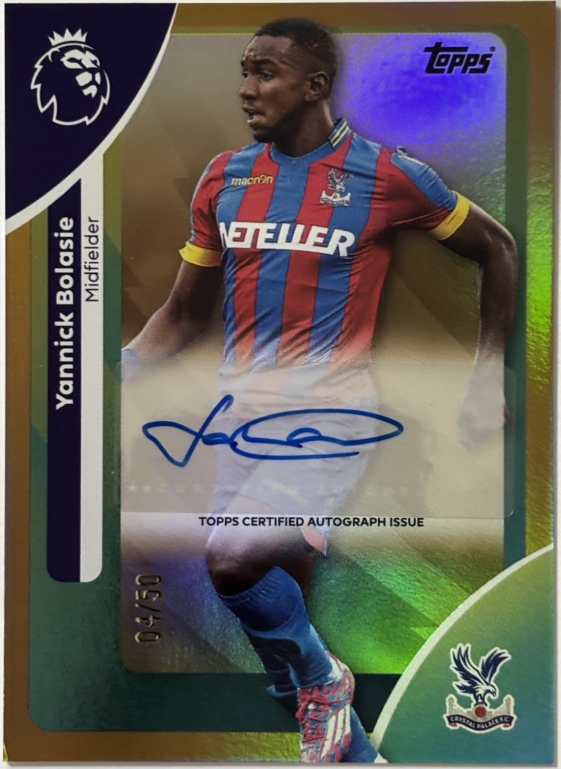 Yannick Bolasie [Gold Sparkle] #AC-YBO