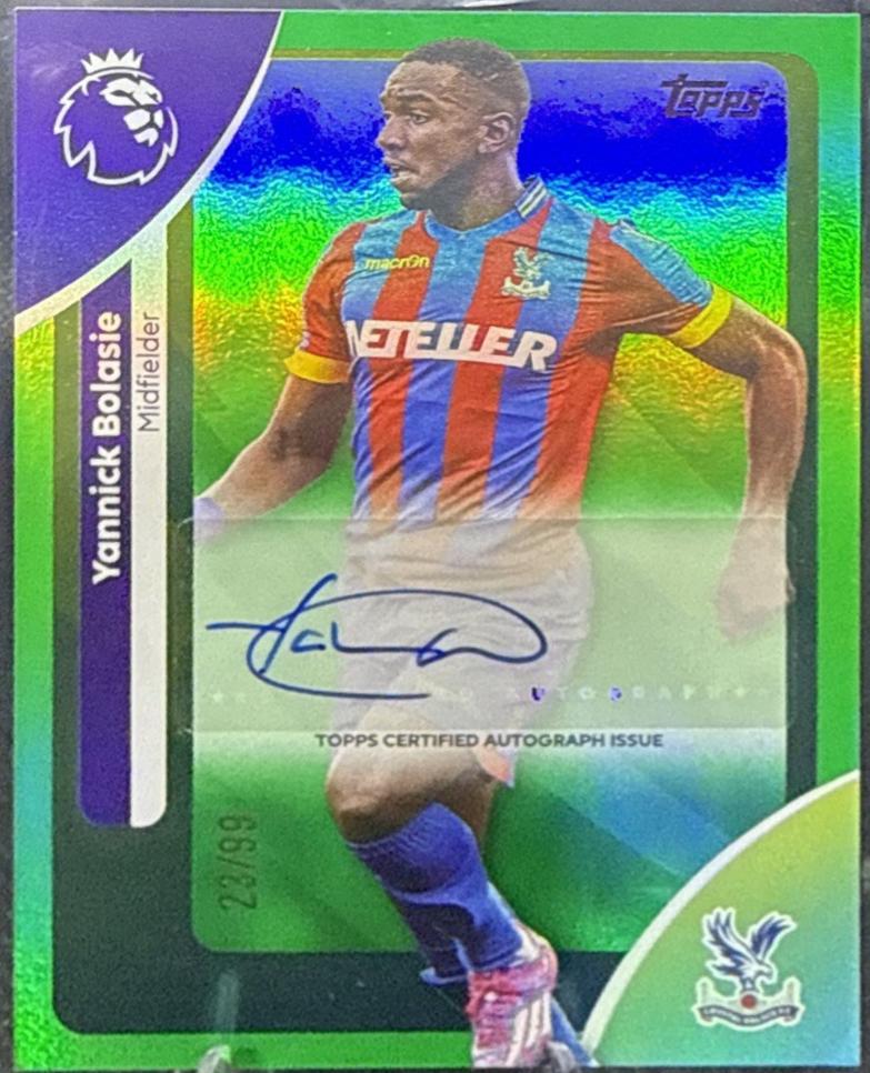 Yannick Bolasie [Green Sparkle] #AC-YBO