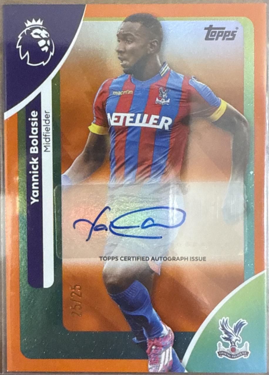 Yannick Bolasie [Orange Sparkle] #AC-YBO