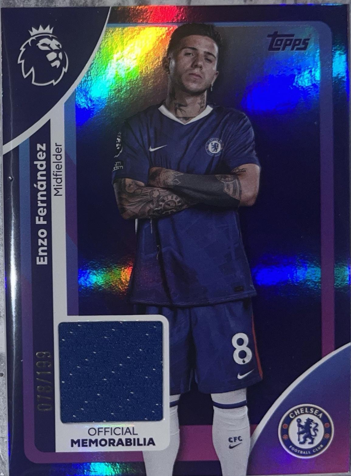 Enzo Fernandez [Purple Rainbow] #RE-EF