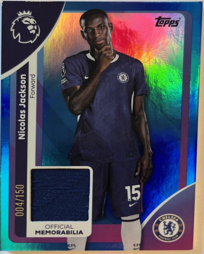 Nicolas Jackson [Blue Rainbow] #RE-NJ
