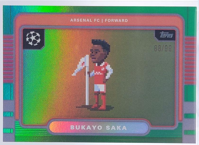 Bukayo Saka [Green] #8B-18