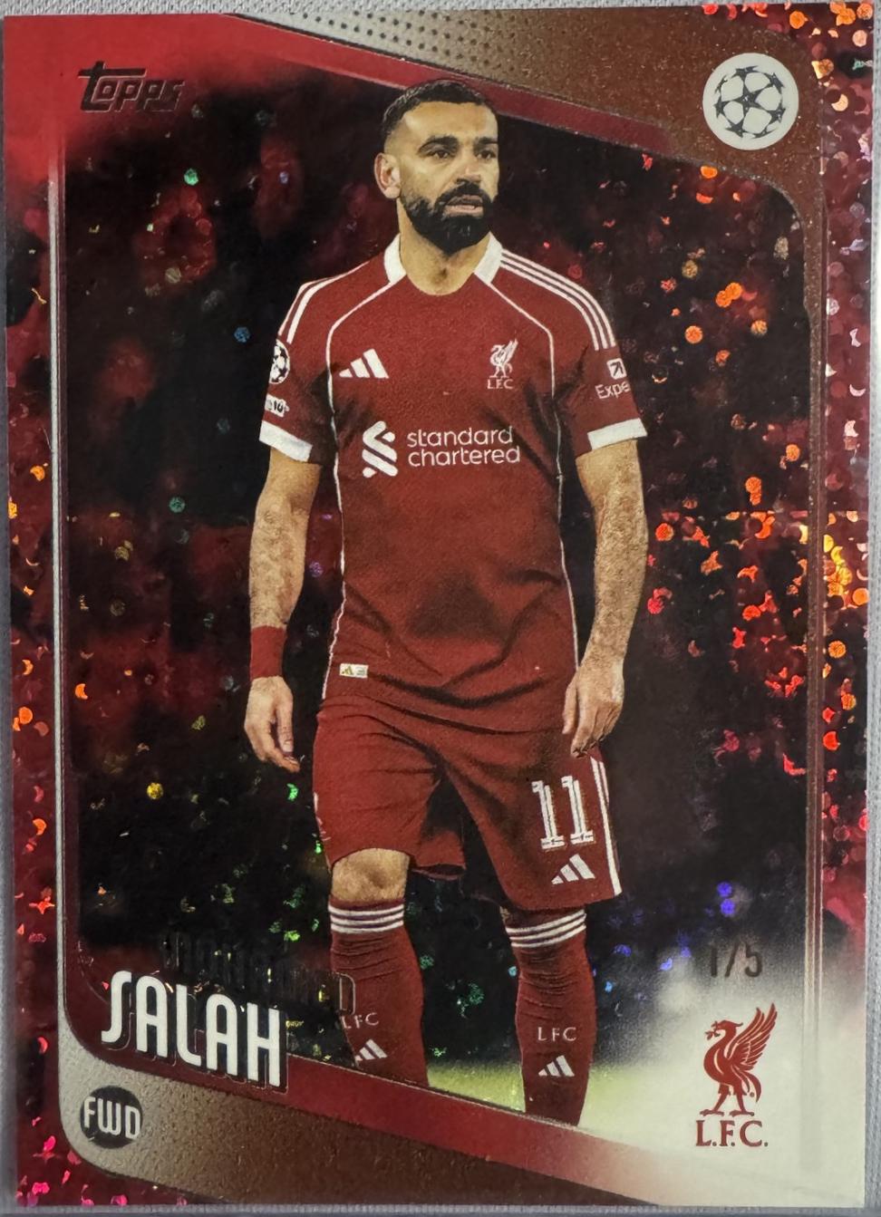 Mohamed Salah [Red Foil] #136