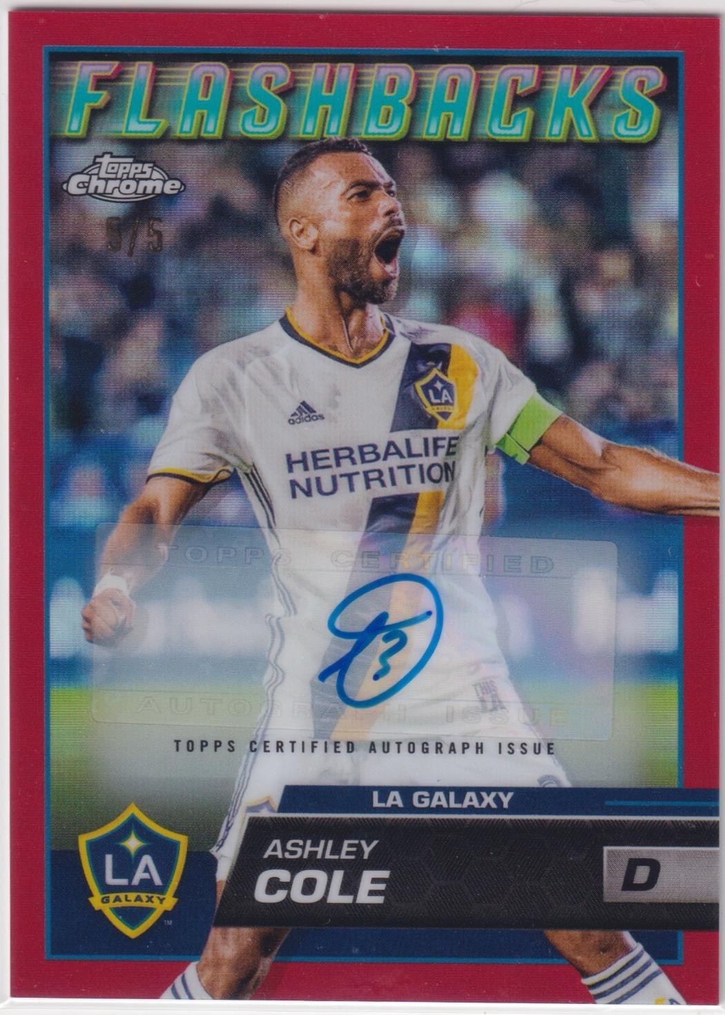 Ashley Cole [Autograph Red] #154
