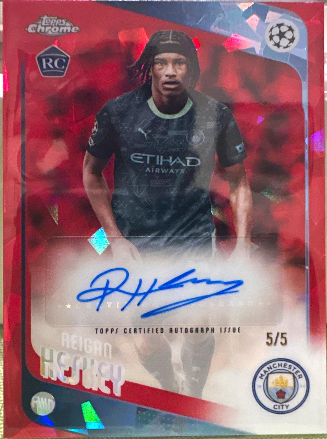Reigan Heskey [Red Sapphire] #CA-RHE