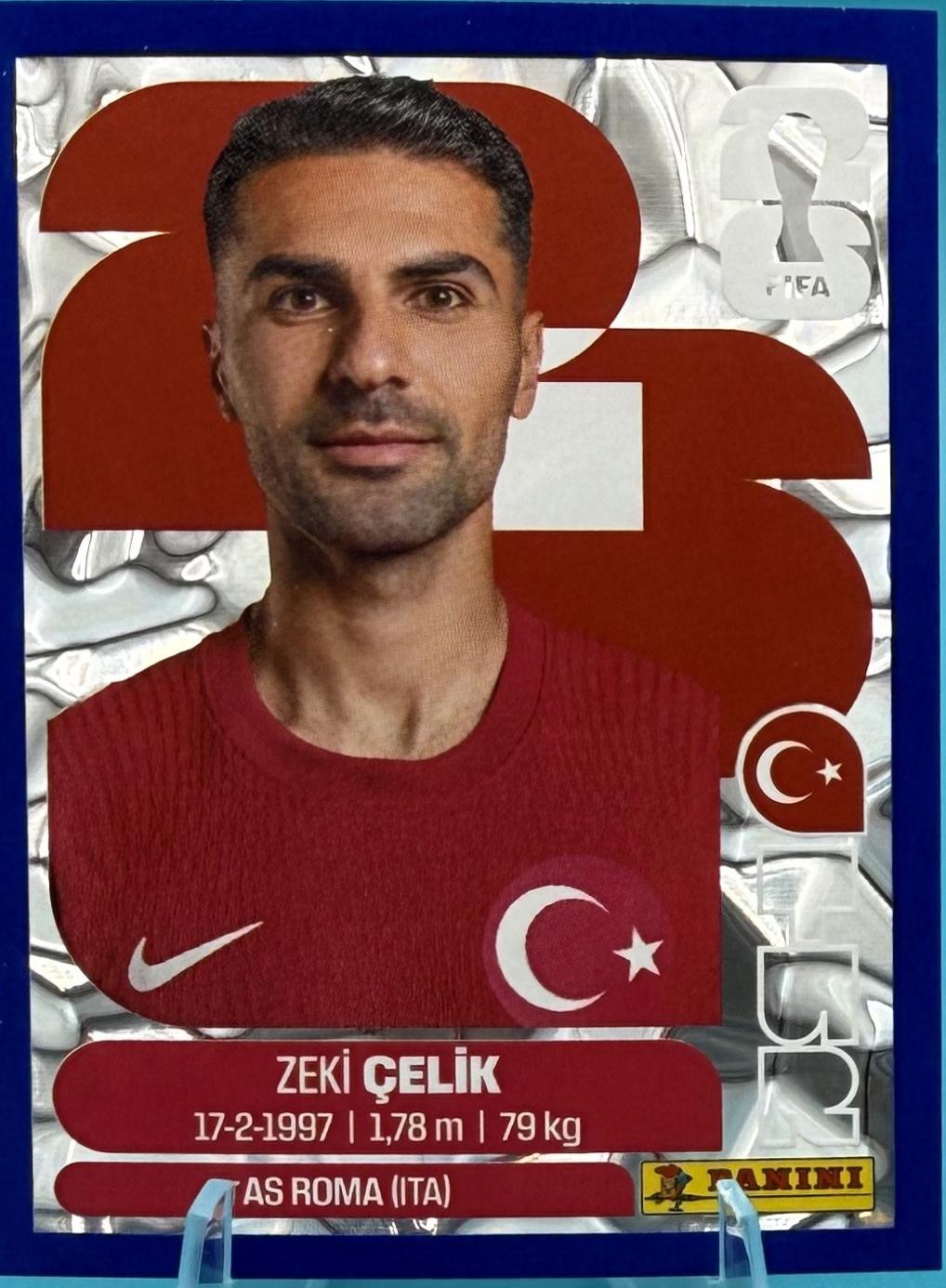 Zeki Celik [Blue Crumple] #TUR4