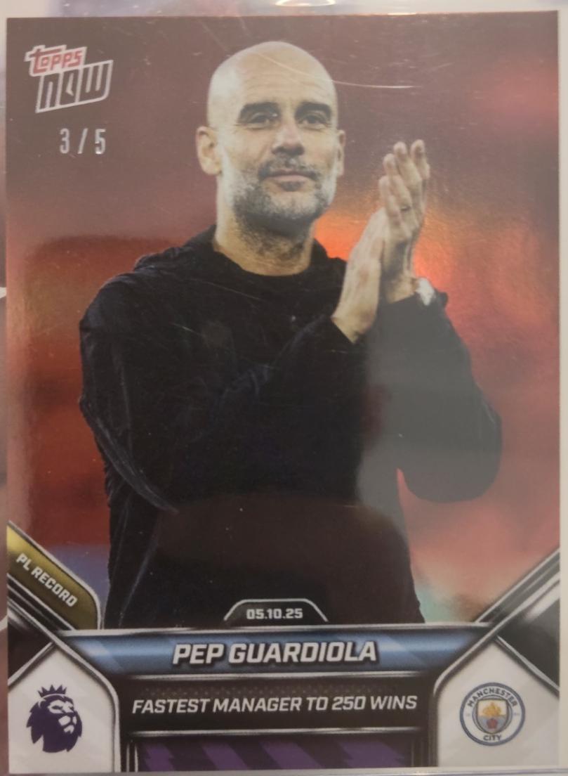 Pep Guardiola [Red Foil] #34