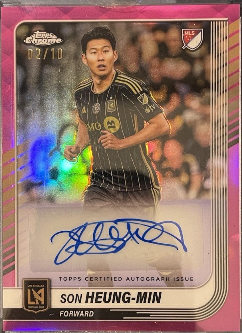 Son Heung-Min [Pink X-Fractor] #CA-HS