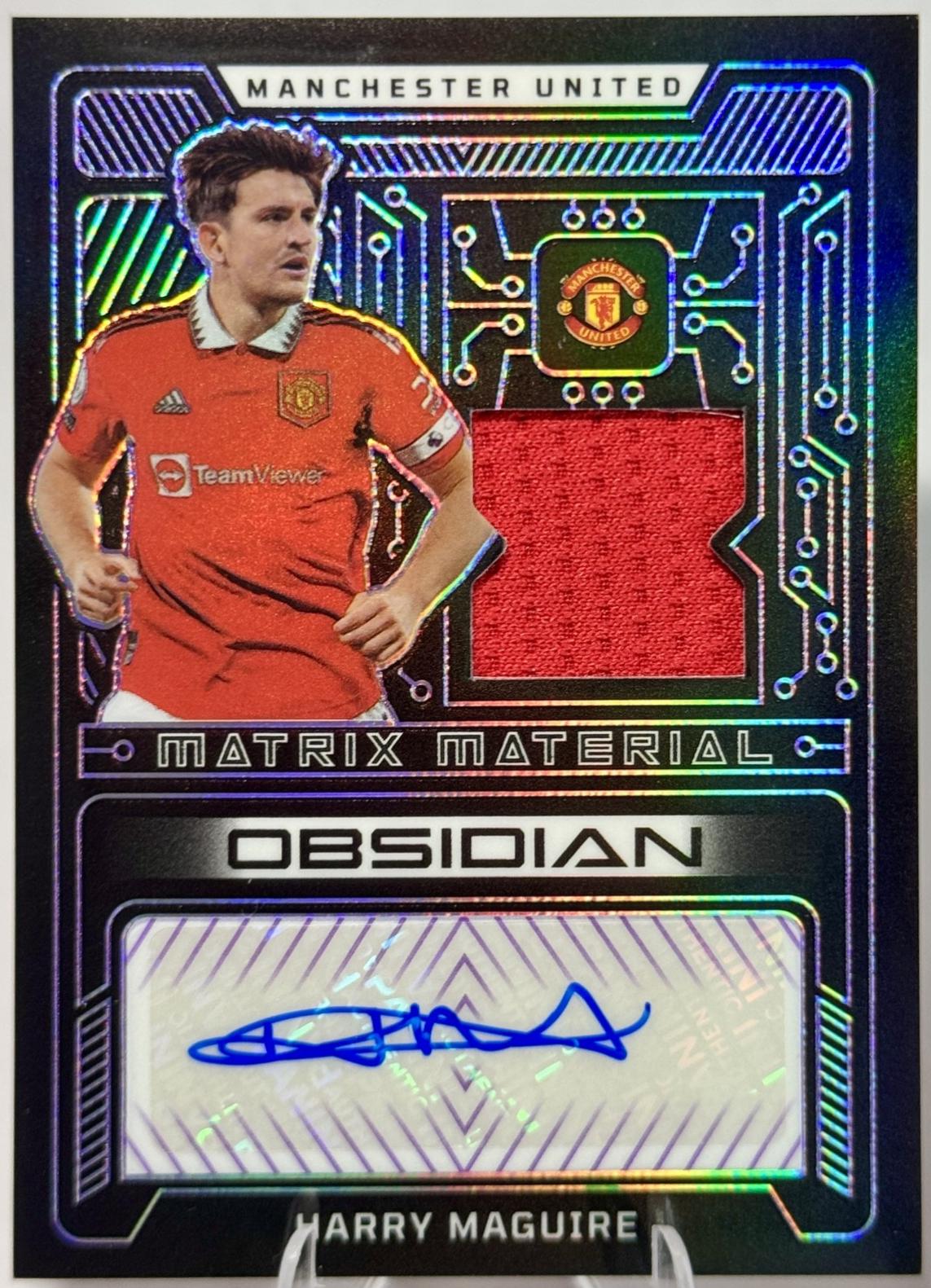Harry Maguire [Yellow Electric Etch] #MMA-HM