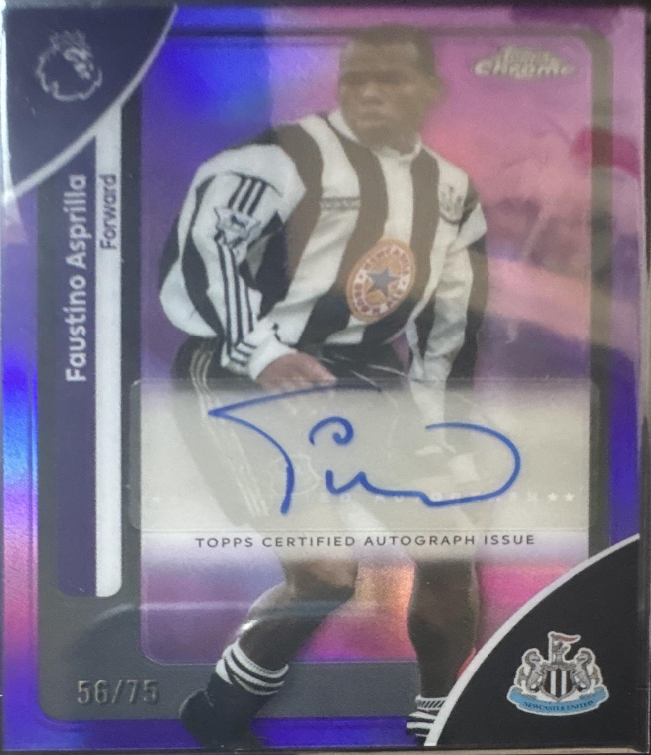 Faustino Asprilla [Purple] #CA-FA