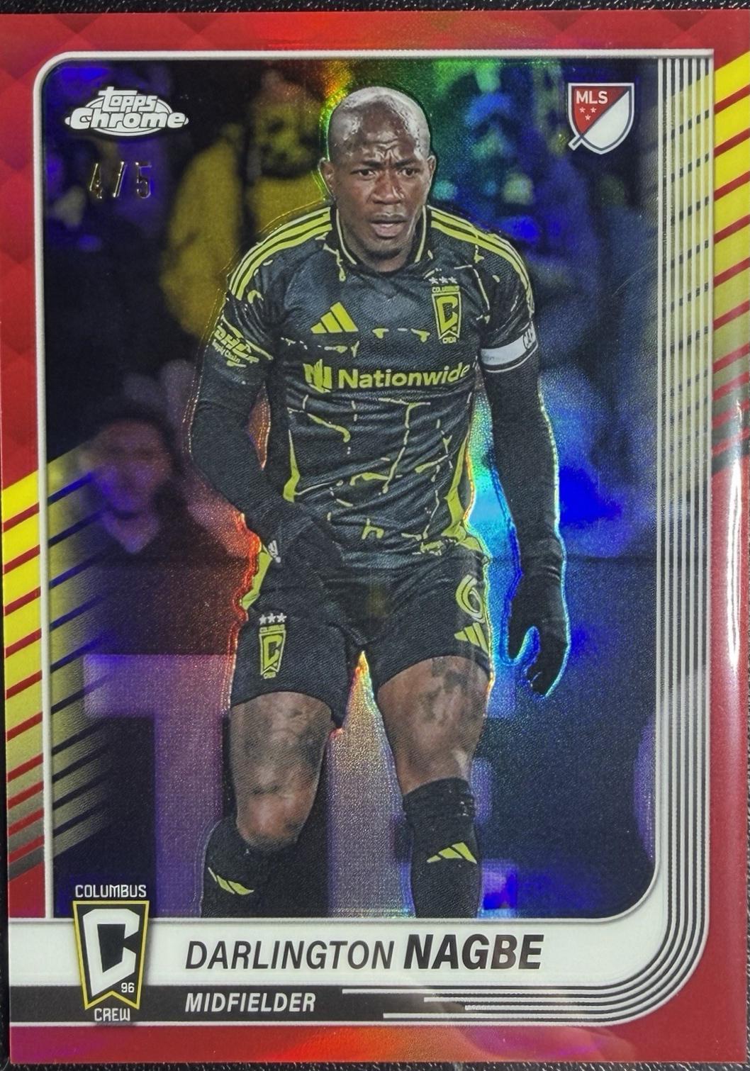 Darlington Nagbe [Red Refractor] #123