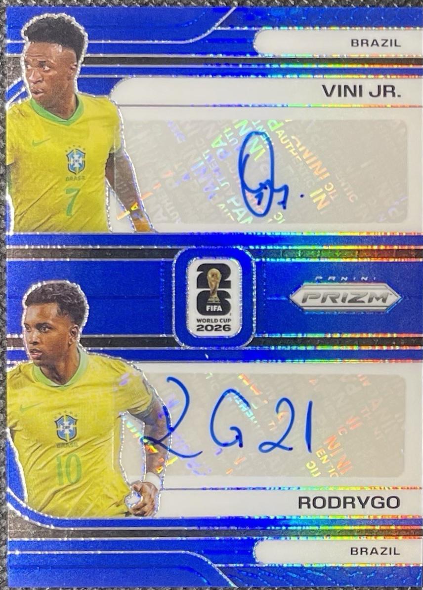 Rodrygo / Vini Jr. [Blue] #30