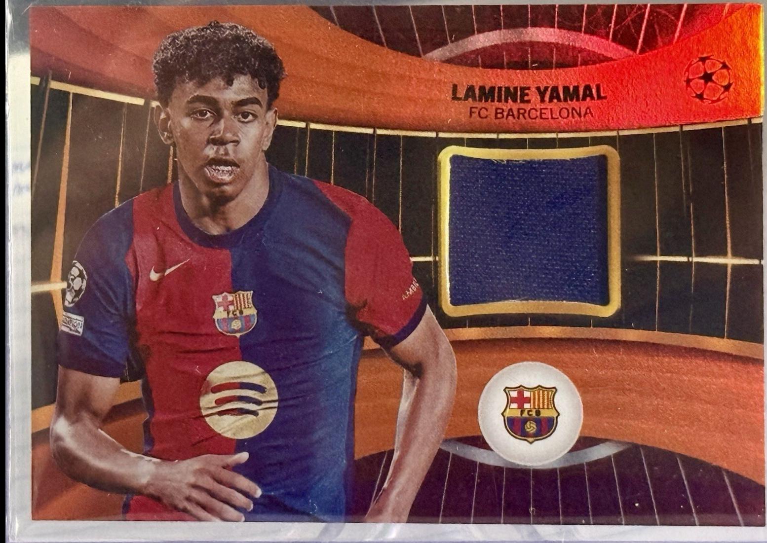 Lamine Yamal [Orange Foilboard] #SR-LY