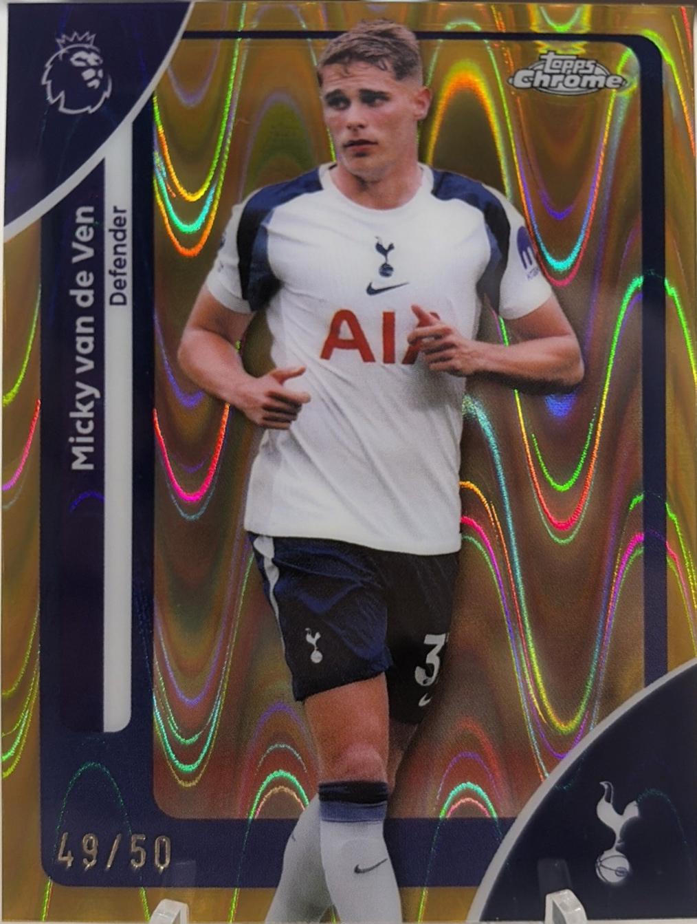 Micky van de Ven [Gold Wave Refractor] #174