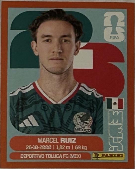 Marcel Ruiz [Red] #MEX12