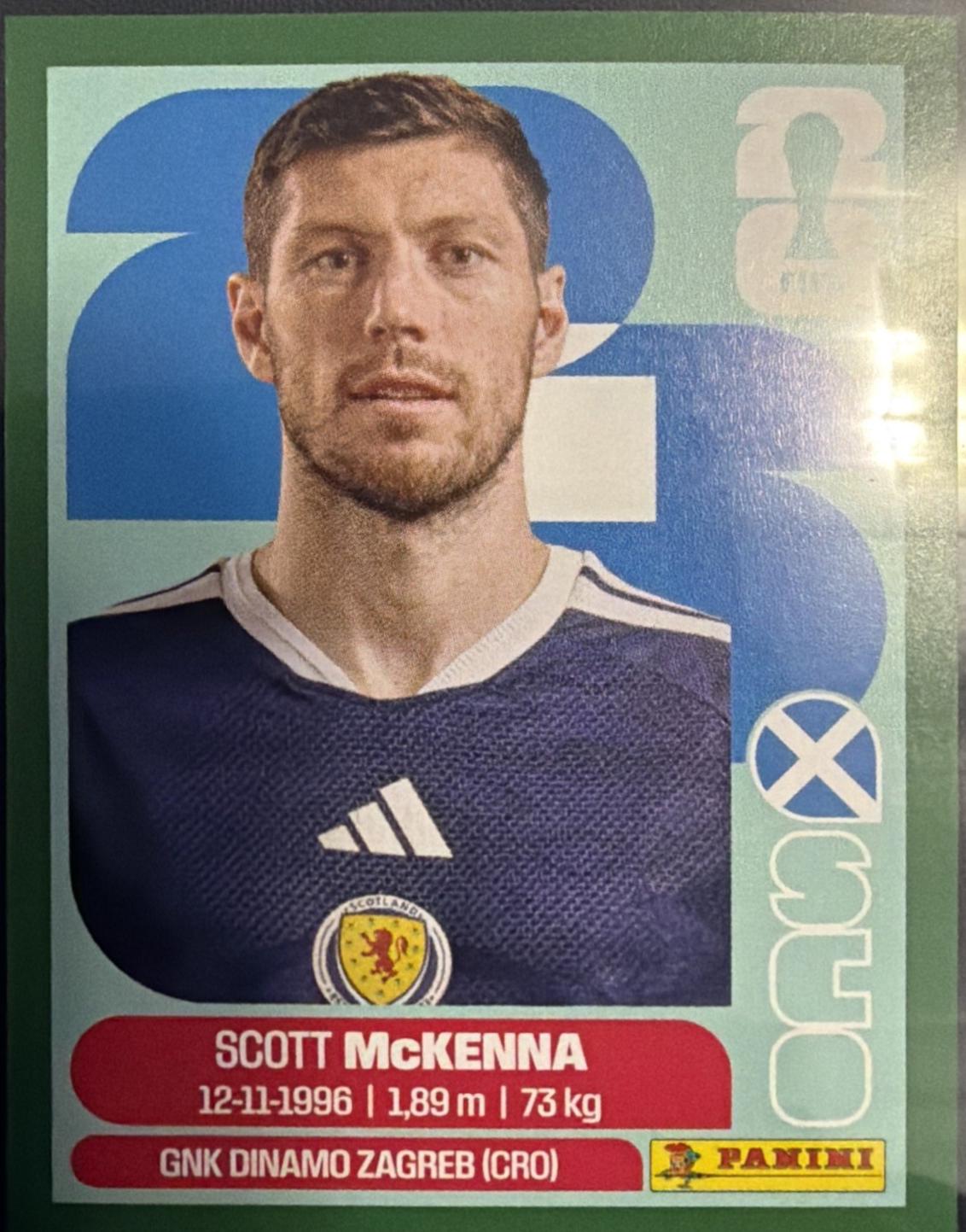 Scott McKenna [Green] #SCO7