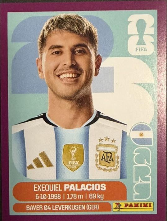 Exequiel Palacios [Purple] #ARG11