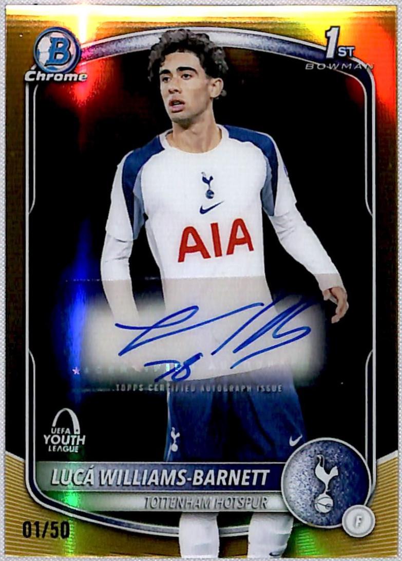 Luca Williams-Barnett [Gold] #BYA-LWB