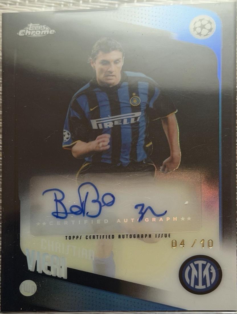 Christian Vieri [Black] #CLA-CV