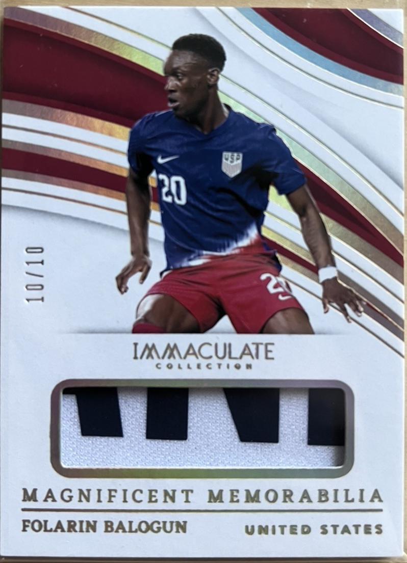 Folarin Balogun [Gold] #MG-FB