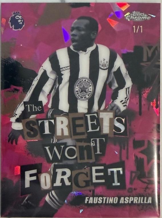 Faustino Asprilla [Superfractor] #SWF-18