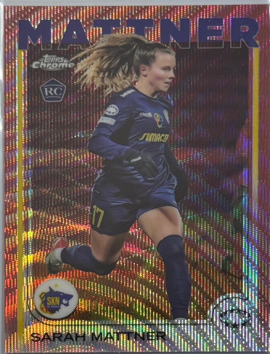 Sarah Mattner [Gold Wave Refractor] #95