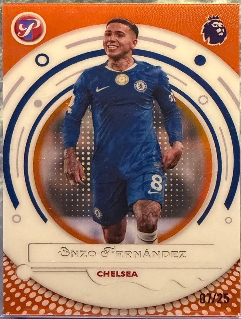 Enzo Fernandez [Orange Refractor] #66