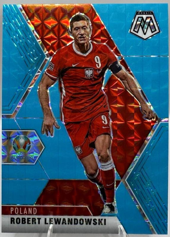 Robert Lewandowski [Blue Fluorescent Mosaic] #63