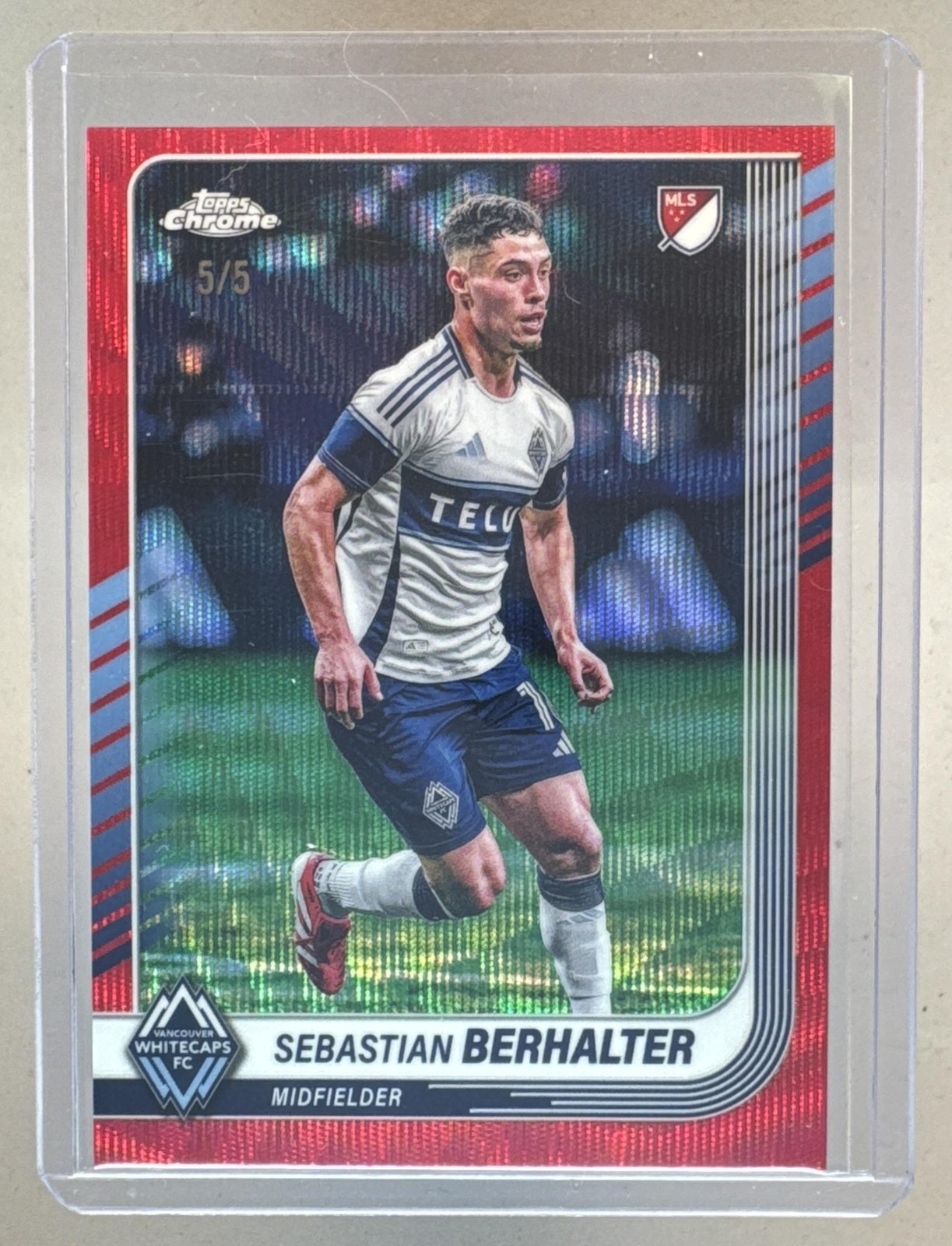 Sebastian Berhalter [Red Wave Refractor] #170